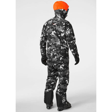 Helly Hansen Unisex Chugach Infinity Printed Suit Skidragt - Dame / Herre - Ebony Camo -