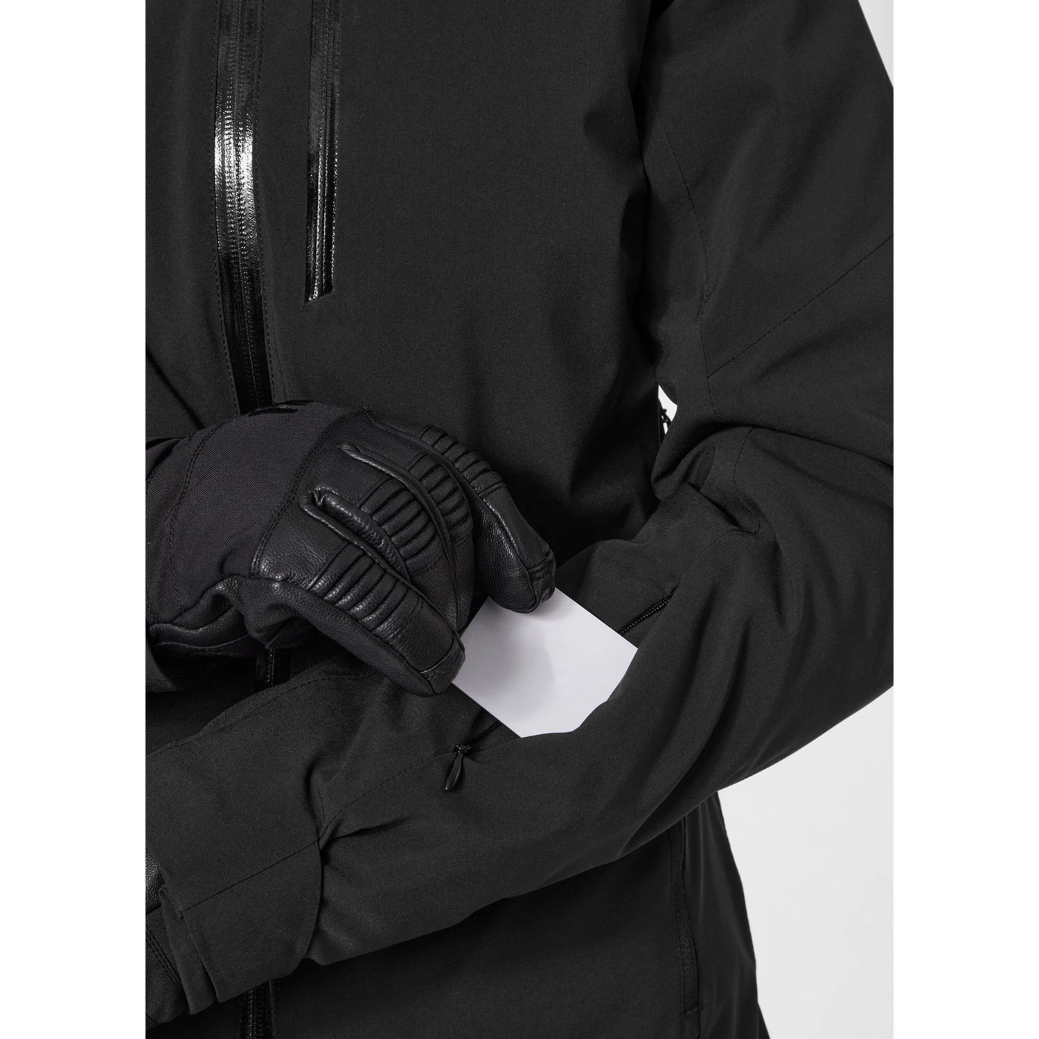 Helly Hansen Women's Alphelia Skisæt Dame - Black / Black -