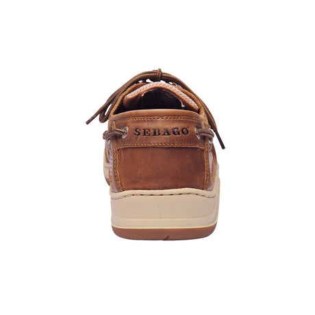 Sebago Clovehitch II FGL Waxed Sejlersko Herre - Brown Cinnamon -