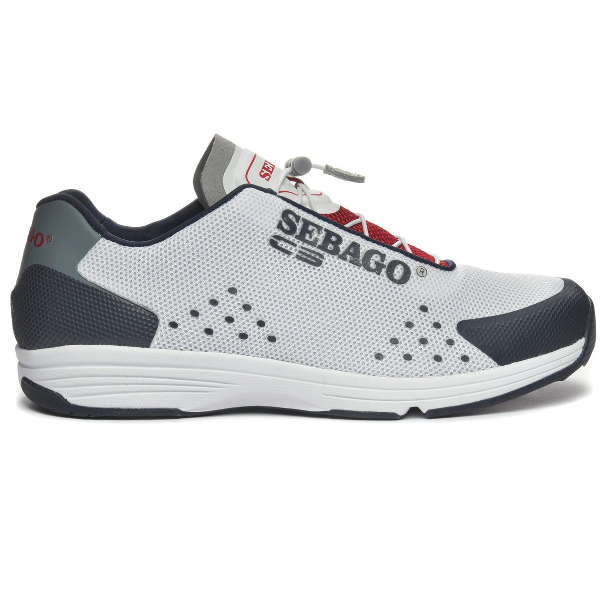 Sebago Cyphon Jia Ren Sneakers Herre - White/Navy - White Navy