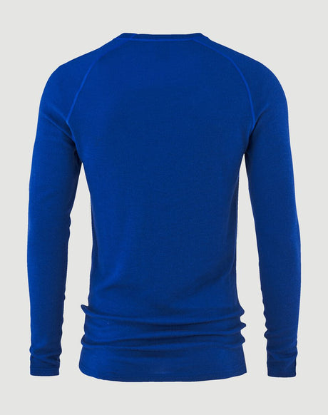Bula Geo Merino Wool Crew Skiundertrøje Herre - Lapis -
