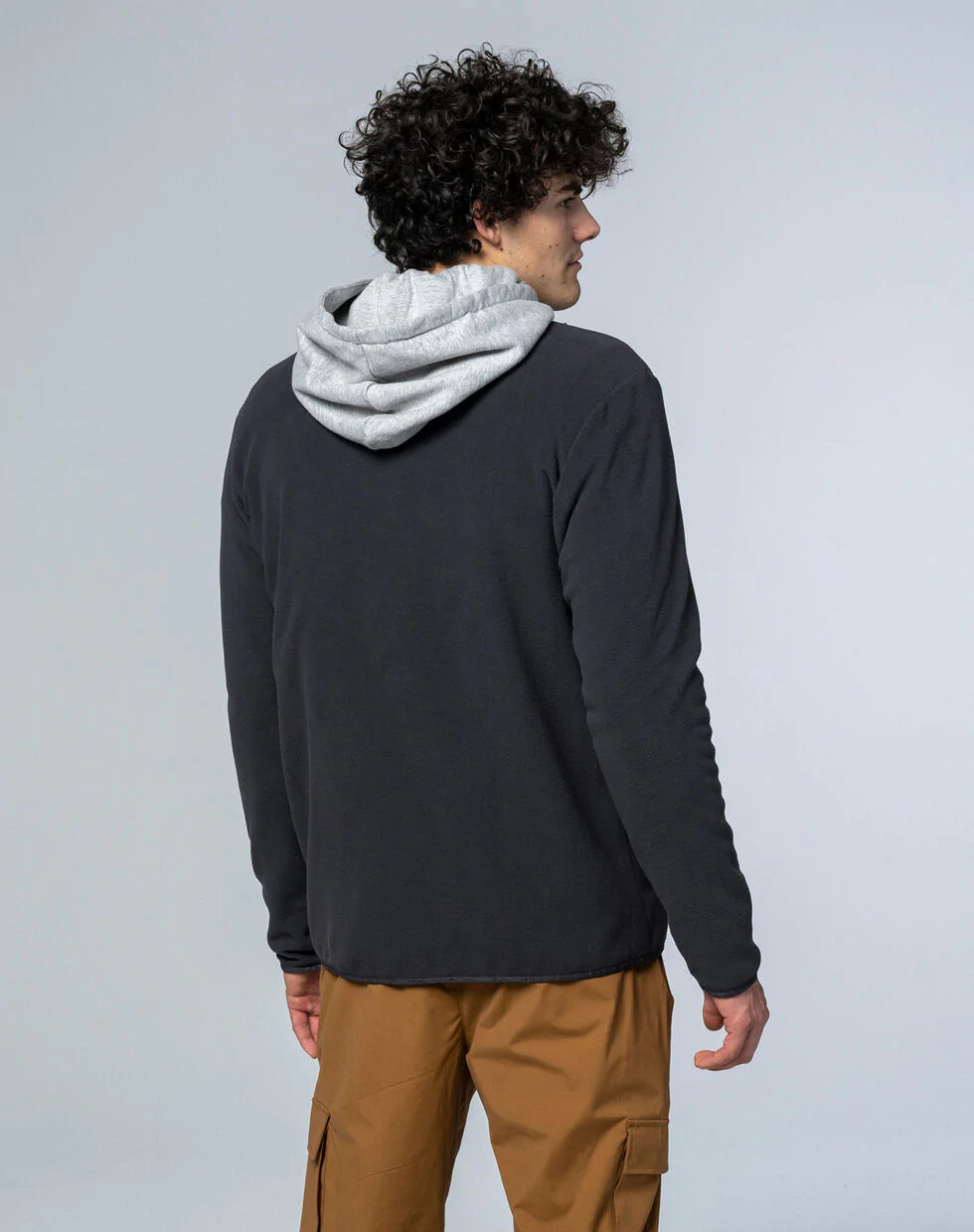 Bula Fleece Jacket Fleecejakke Herre - Dark Grey -