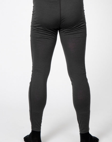 Bula Aztec Merino Wool Crew Skiundertøj Sæt Herre - Dark Grey -