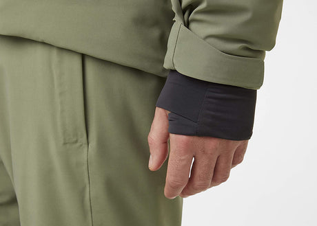 Helly Hansen Men's Alpha LIFALOFT Insulated Ski Jacket Skijakke Herre - Lav Green -