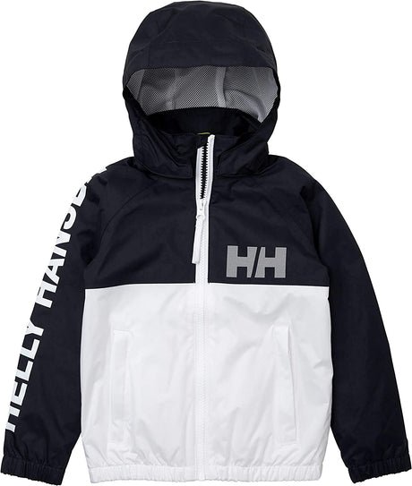 Helly Hansen Kids' Active Rain Jacket Regnjakke Børn - White - White