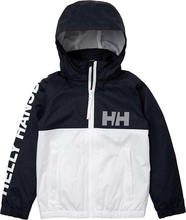 Helly Hansen Kids' Active Rain Jacket Regnjakke Børn - White - White