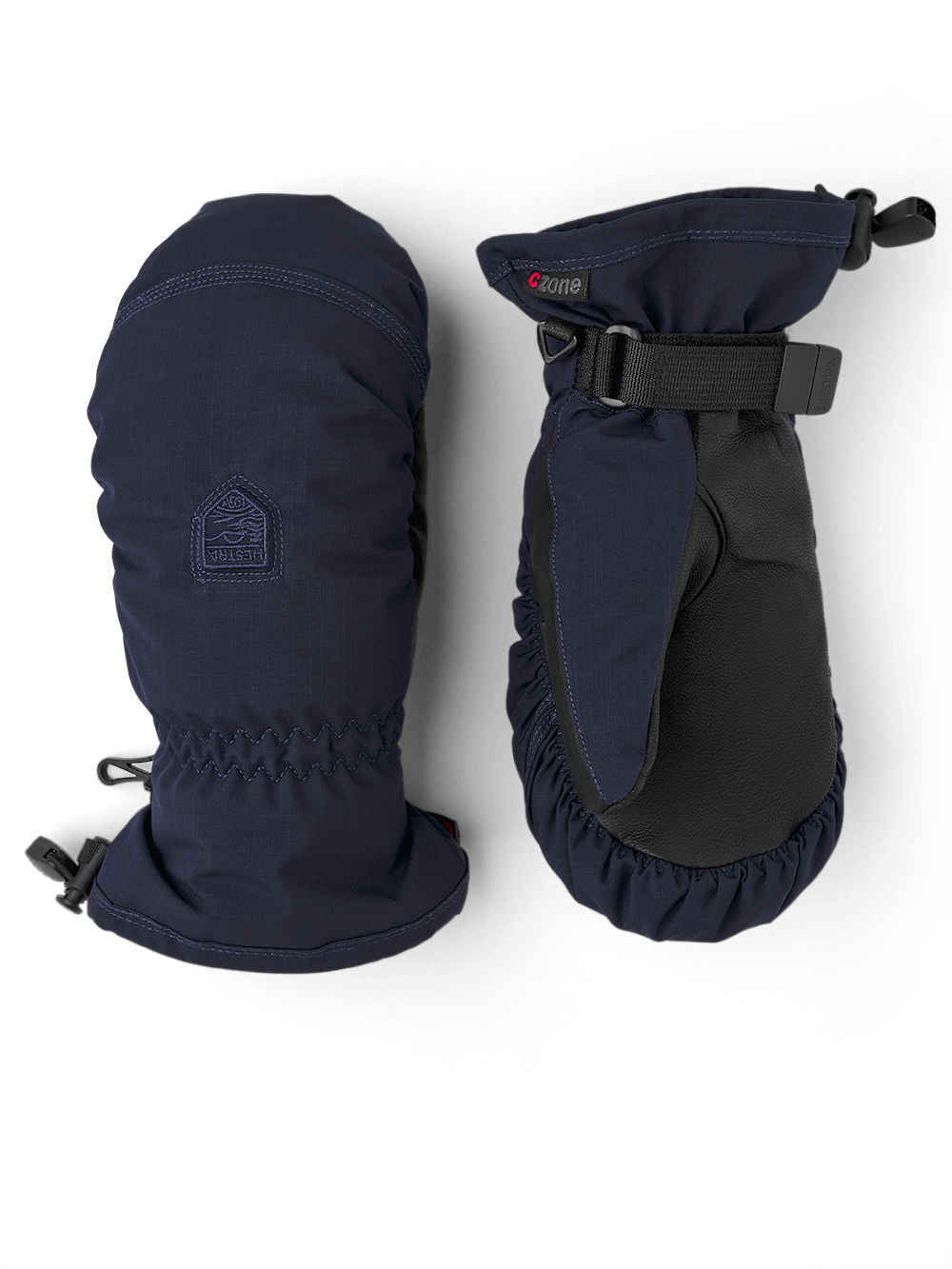 Hestra Women's Powder CZone Mitt Skihandsker Dame - Navy - Navy