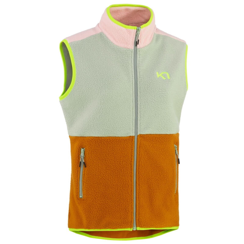Kari Traa Ane Midlayer Fleecevest Dame - Slate -