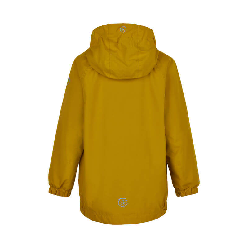 Color Kids Shell Jacket Recycled - Chai Tea -