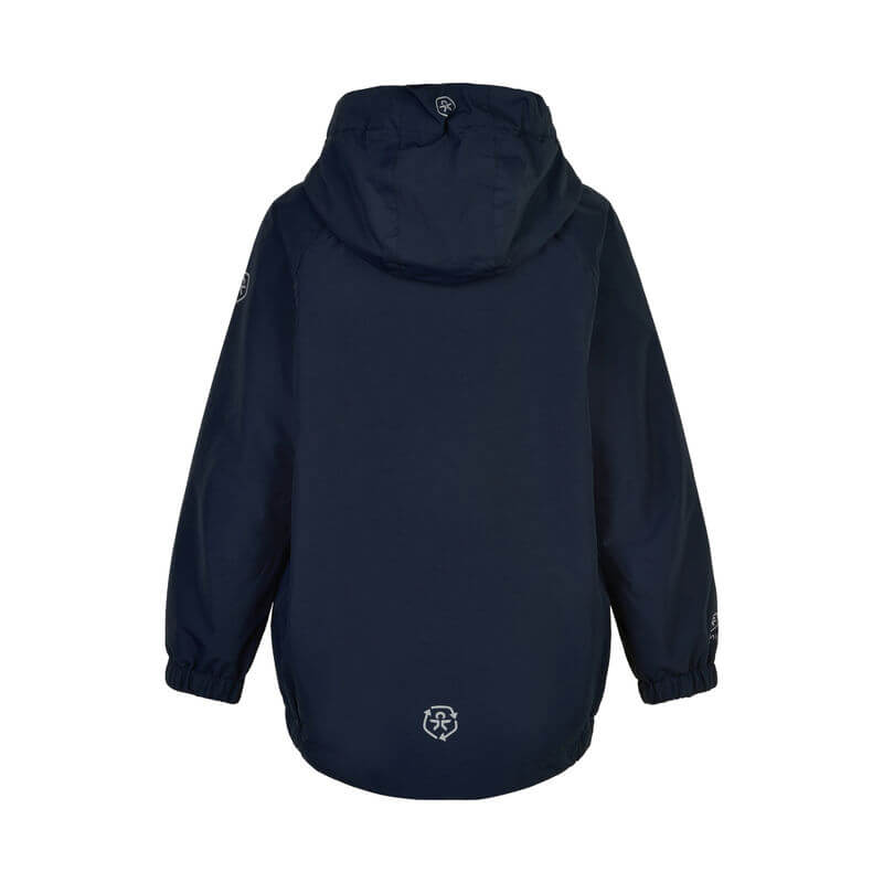 Color Kids Shell Jacket Recycled - Total Eclipse -