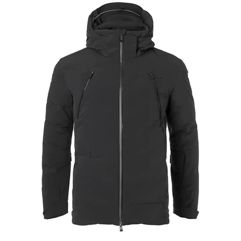 Kjus Men's Downforce Jacket Skijakke Herre - Black - Black