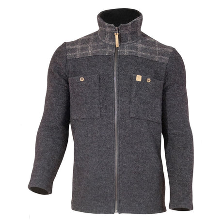 Ivanhoe GY Lumber Jacket - Graphite Marl - Graphite Marl