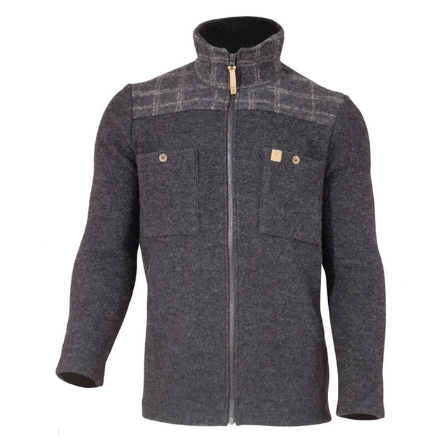 Ivanhoe GY Lumber Jacket - Graphite Marl - Graphite Marl