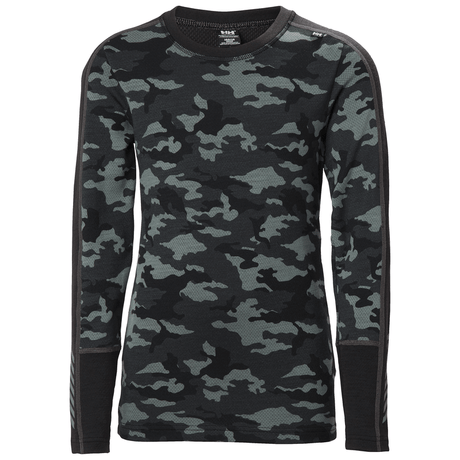 Helly Hansen Juniors' Graphic LIFA® Merino Base Layer Set Skiundertøj Børn - Trooper -