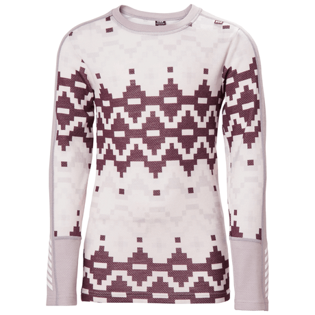 Helly Hansen Juniors' Graphic LIFA® Merino Base Layer Set Skiundertøj Børn - Dusty -