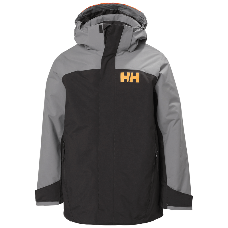 Helly Hansen Juniors' Level Ski Jacket Skijakke Børn - Black - Black