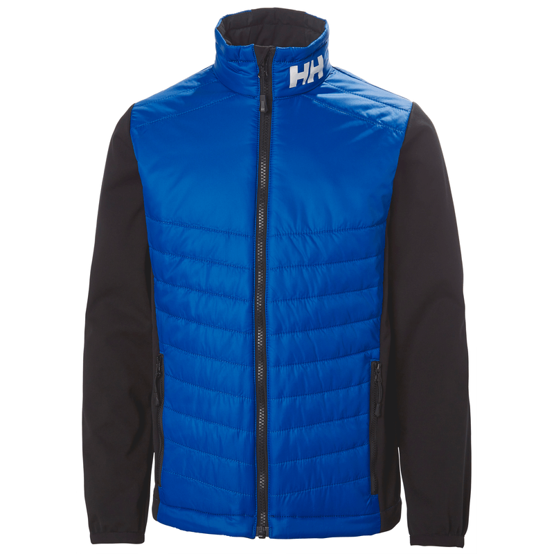 Helly Hansen JR Zebroid Hybrid Jacket Hybridjakke Børn - Amparo/Bleu - Amparo Bleu