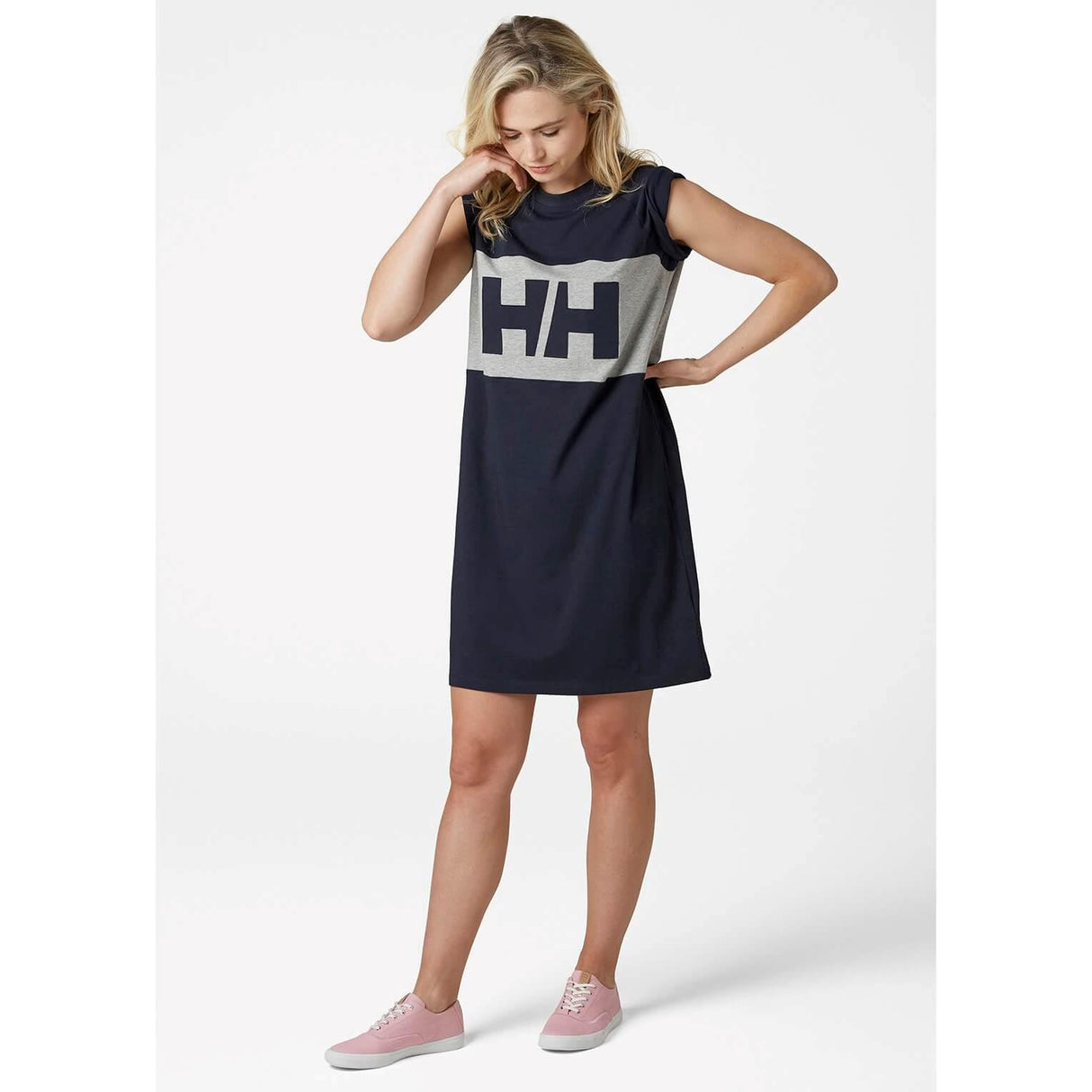 Helly Hansen W Active T-shirt kjole - Navy -