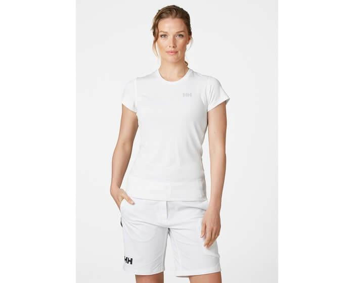 Helly Hansen W Lifa Aktiv Solen Tee - Hvid - Hvid