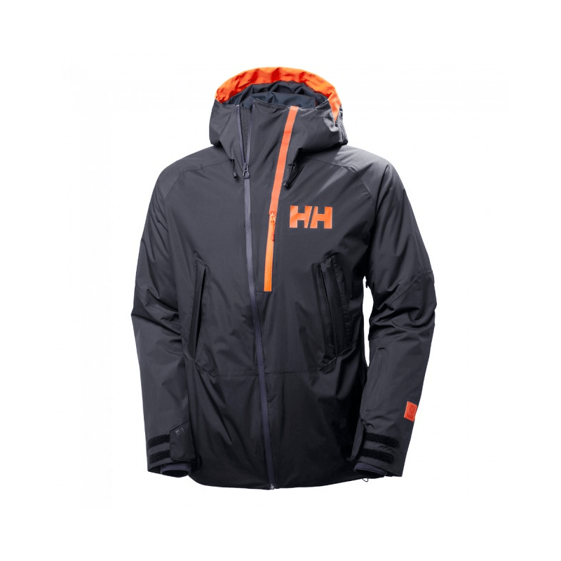 Helly Hansen Men's Nordal Waterproof Insulated Ski Jacket Skijakke Herre - Graphite Blue -