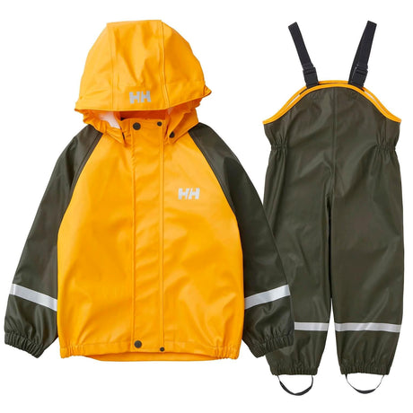 Helly Hansen Kids' Bergen PU Regnsæt Børn - Pine