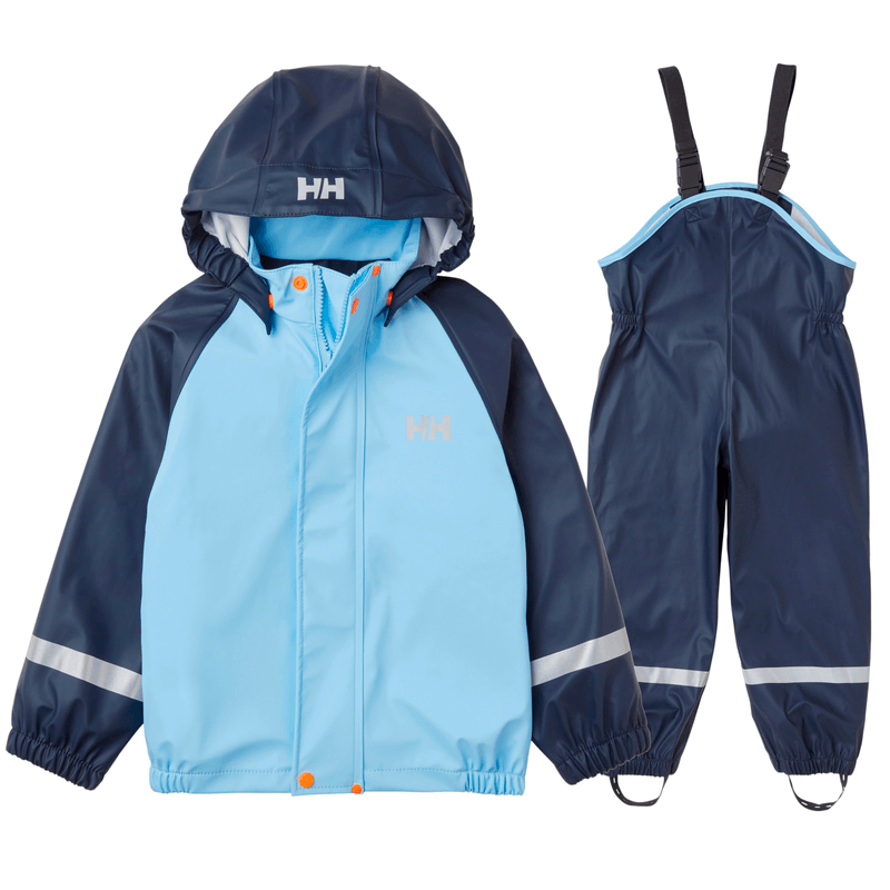 Helly Hansen Kids' Bergen PU Regnsæt Børn - Navy