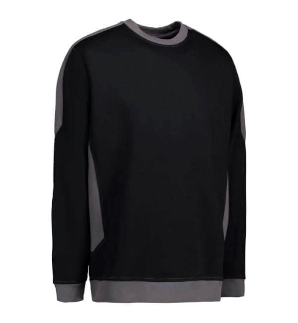 ID 0362 Pro Wear sweatshirt - Sort/Grå -