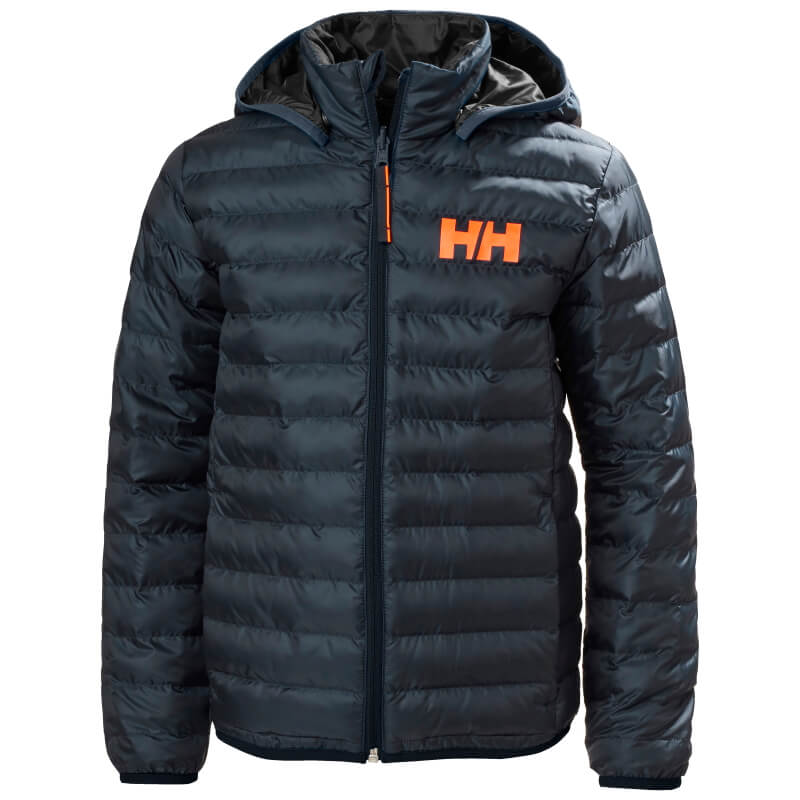 Helly Hansen Juniors' Infinity Insulator Jacket Vendbar Jakke Børn - Navy