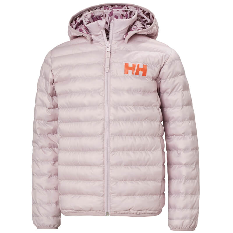 Helly Hansen Juniors' Infinity Insulator Jacket Vendbar Jakke Børn - Syrin AOP