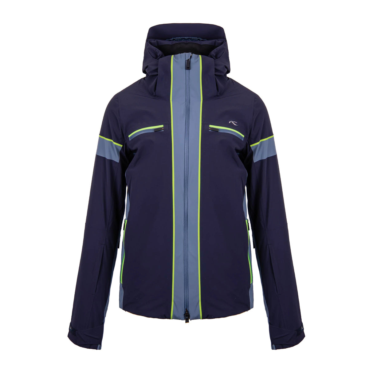 Kjus Men's All Timer Jacket Skijakke Herre - Deep Space Steel Blue