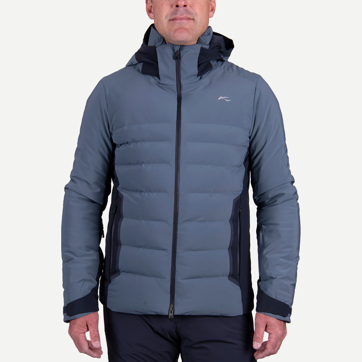 Kjus Men Green Line Jacket - Steel Blue/Deep Space -