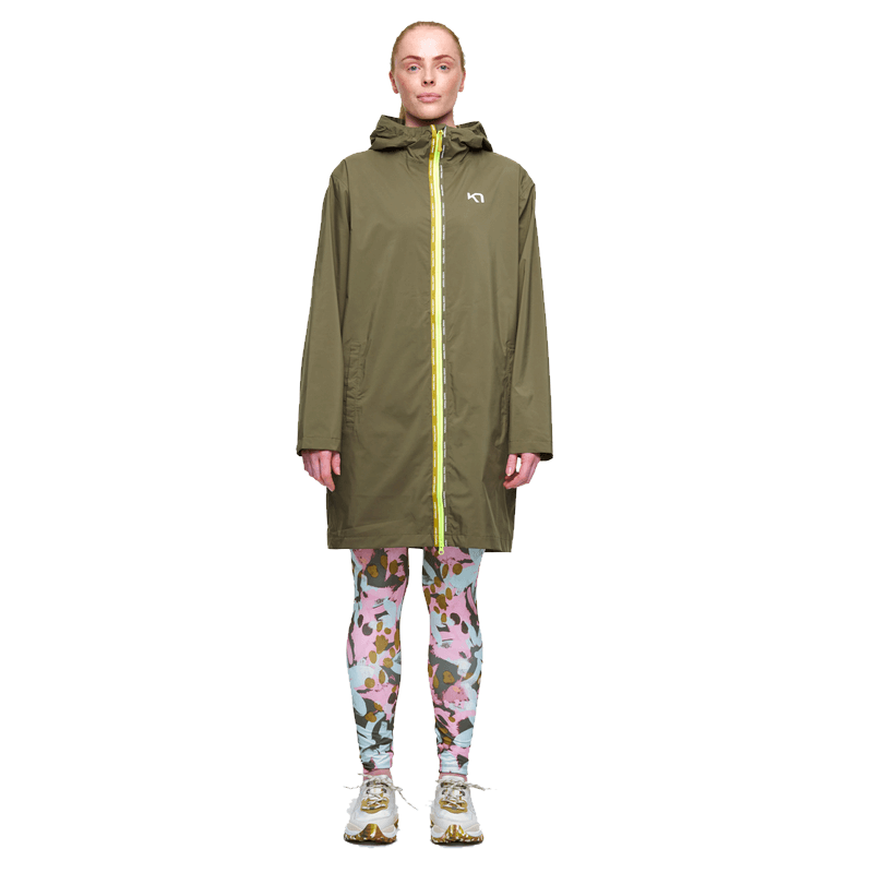 Kari Traa Bryn L Jacket Trenchcoat Jakke Dame - Tweed - Tweed