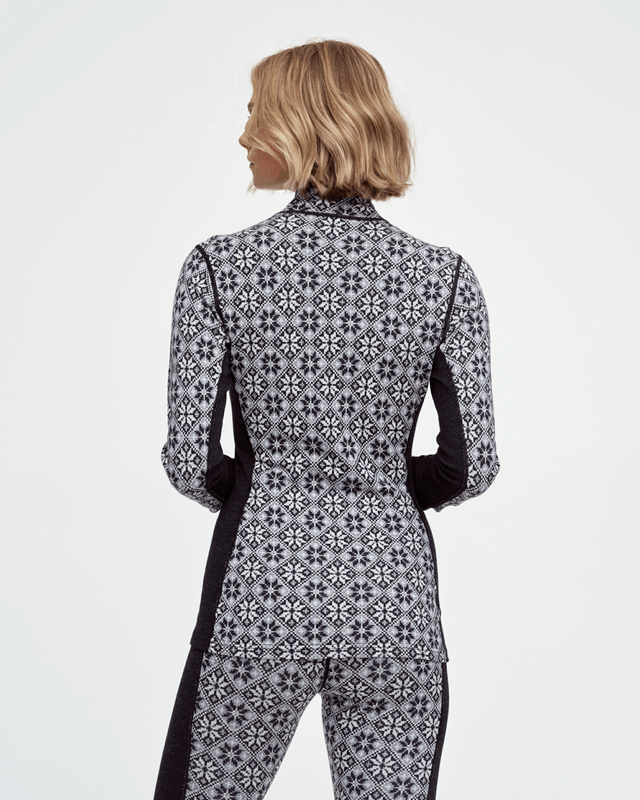 Kari Traa Rose Half Zip Skiundertrøje Dame - Black -