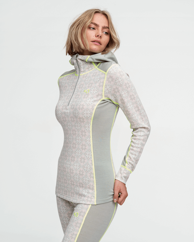 Kari Traa Rose Hoodie Skiundertrøje Dame - Slate - Slate