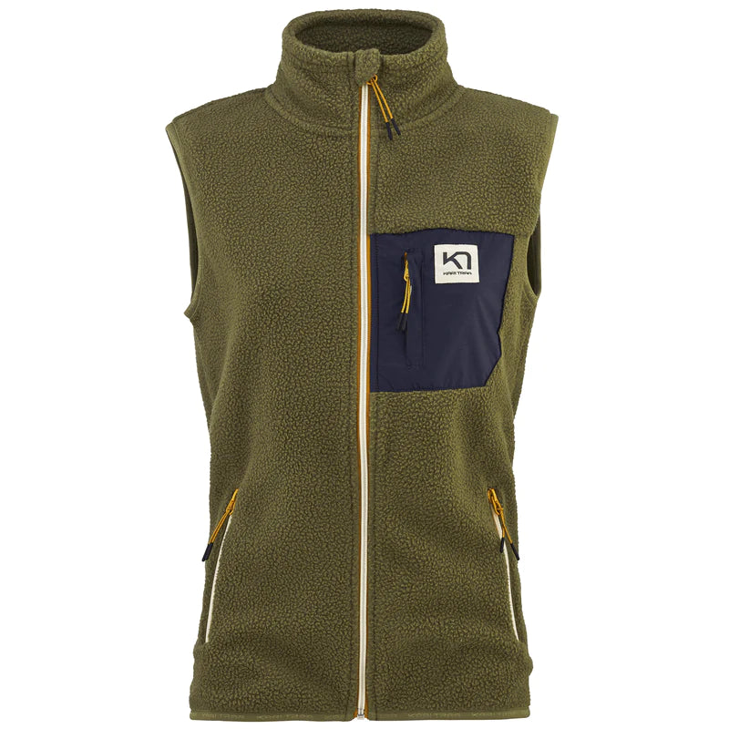 Kari Traa Røthe Fleece Vest Dame - Twee -