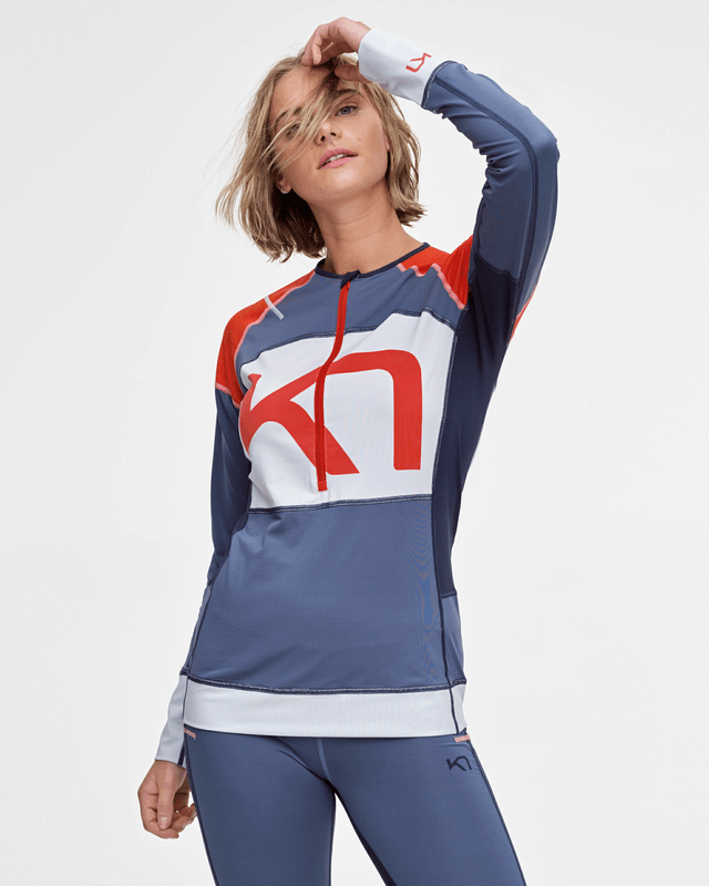 Kari Traa Stil H/Z Skiundertrøje Dame - Sail Blue -