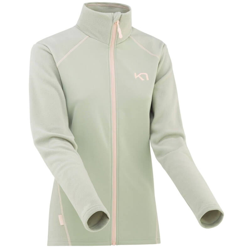 Kari Traa Kari Full-Zip Fleecejakke Dame - Slate - Slate