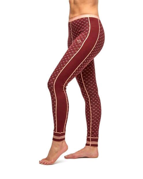 Kari Traa Lus Pants Uldunderbukser Dame - Port -