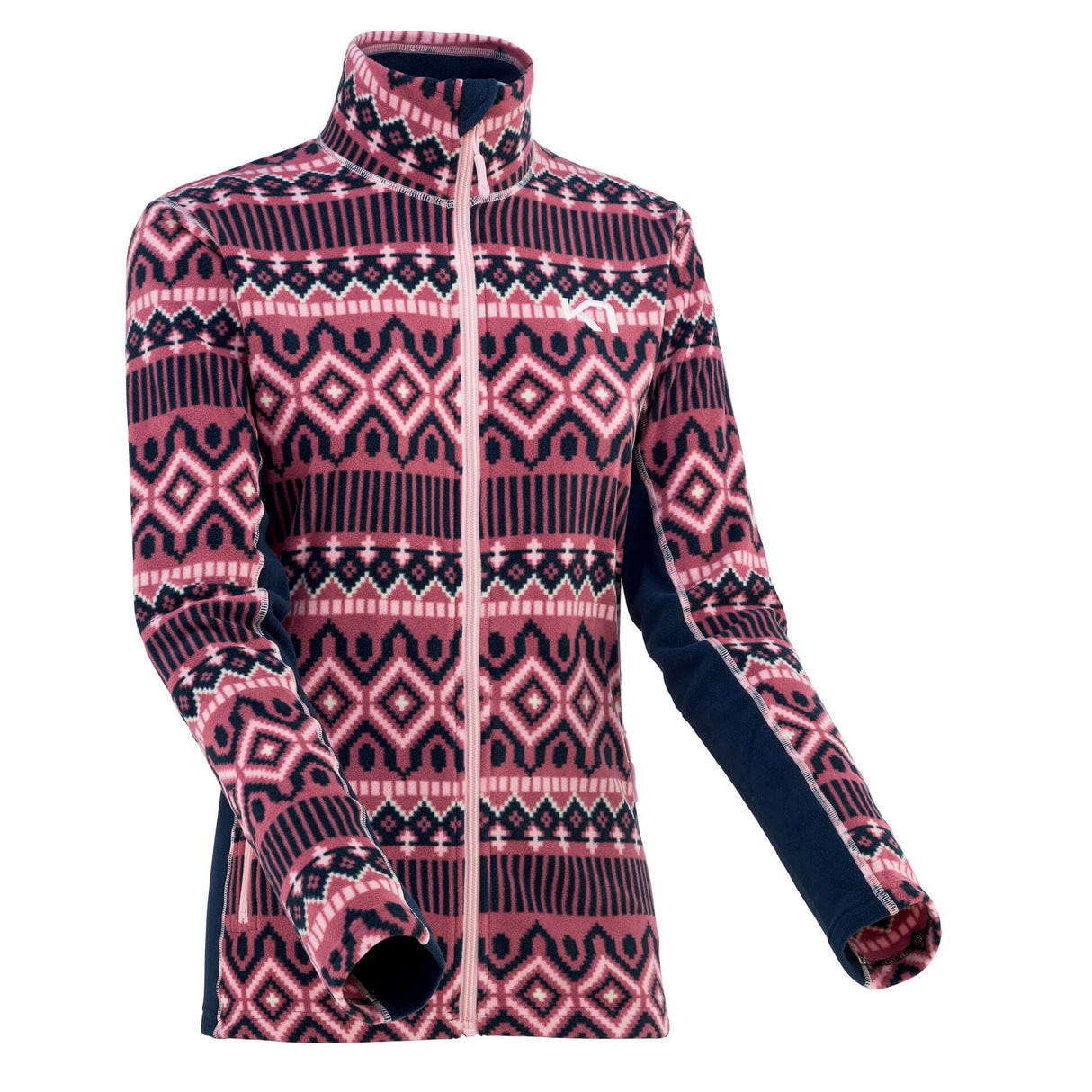 Kari Traa Rille Fleece Jakke / Trøje Dame - Lilac -