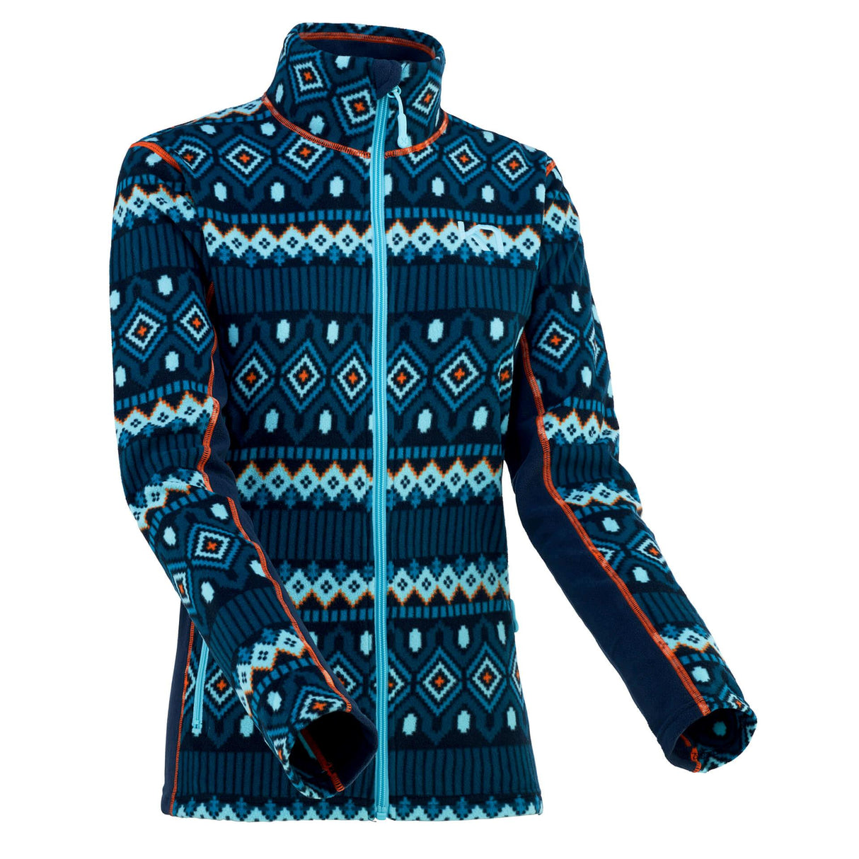 Kari Traa Rille Fleece Jakke / Trøje Dame - Marin - XS