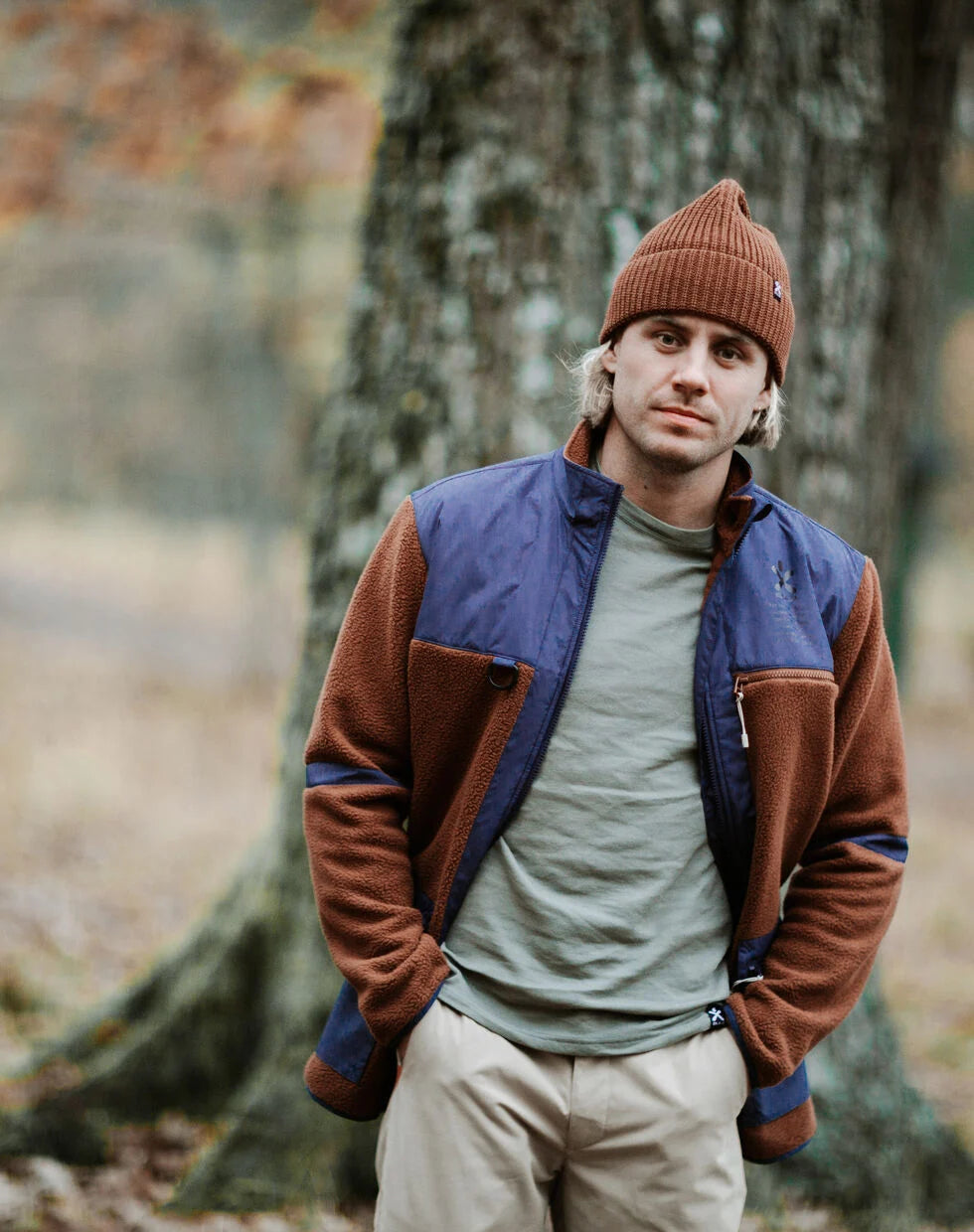 Bula Camo Merino Wool Crew Skiundertrøje Herre - Sage -