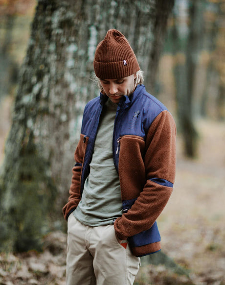 Bula Camo Merino Wool Crew Skiundertrøje Herre - Sage -
