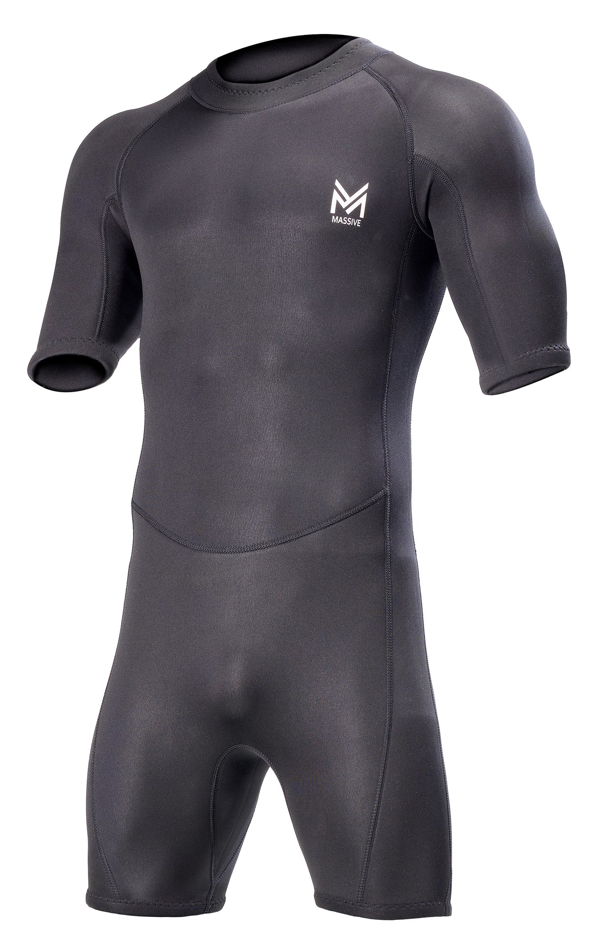 Massive Våddragt Men Shorty Wetsuit - Black - Black