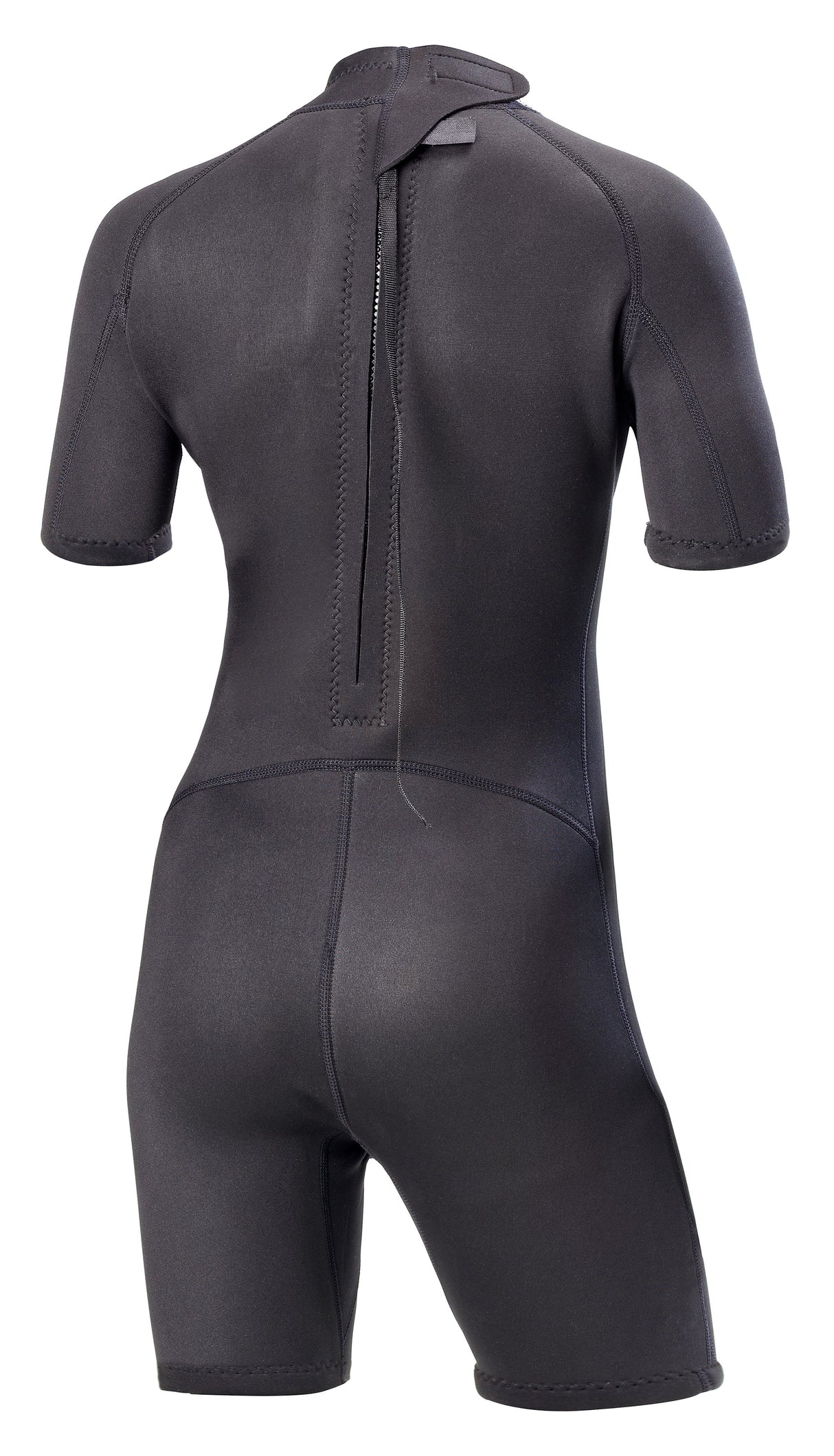 Massive Women Shorty Wetsuit Kort Våddragt Dame - 3 mm - Black -