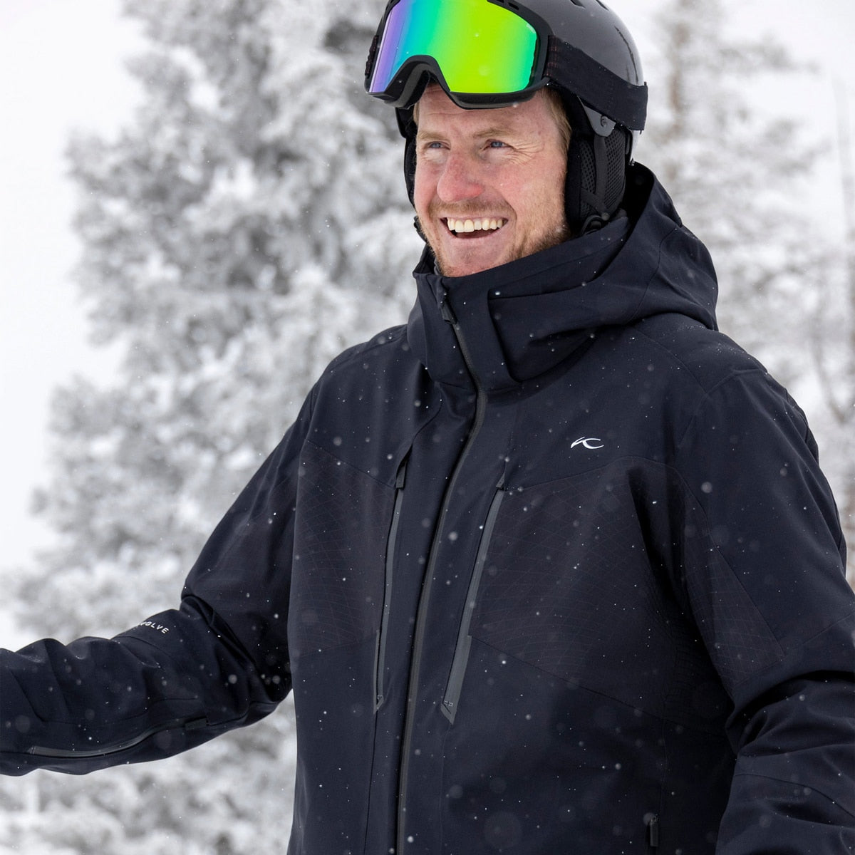 Kjus Evolve Skijakke Herre - Sort -