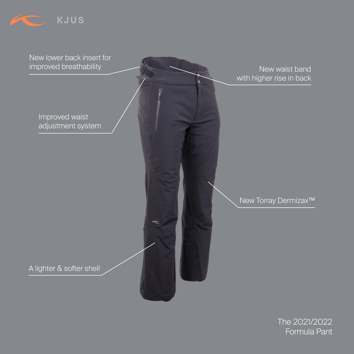 Kjus Men Formula Pants Skibukser Herre - Motion Blue -