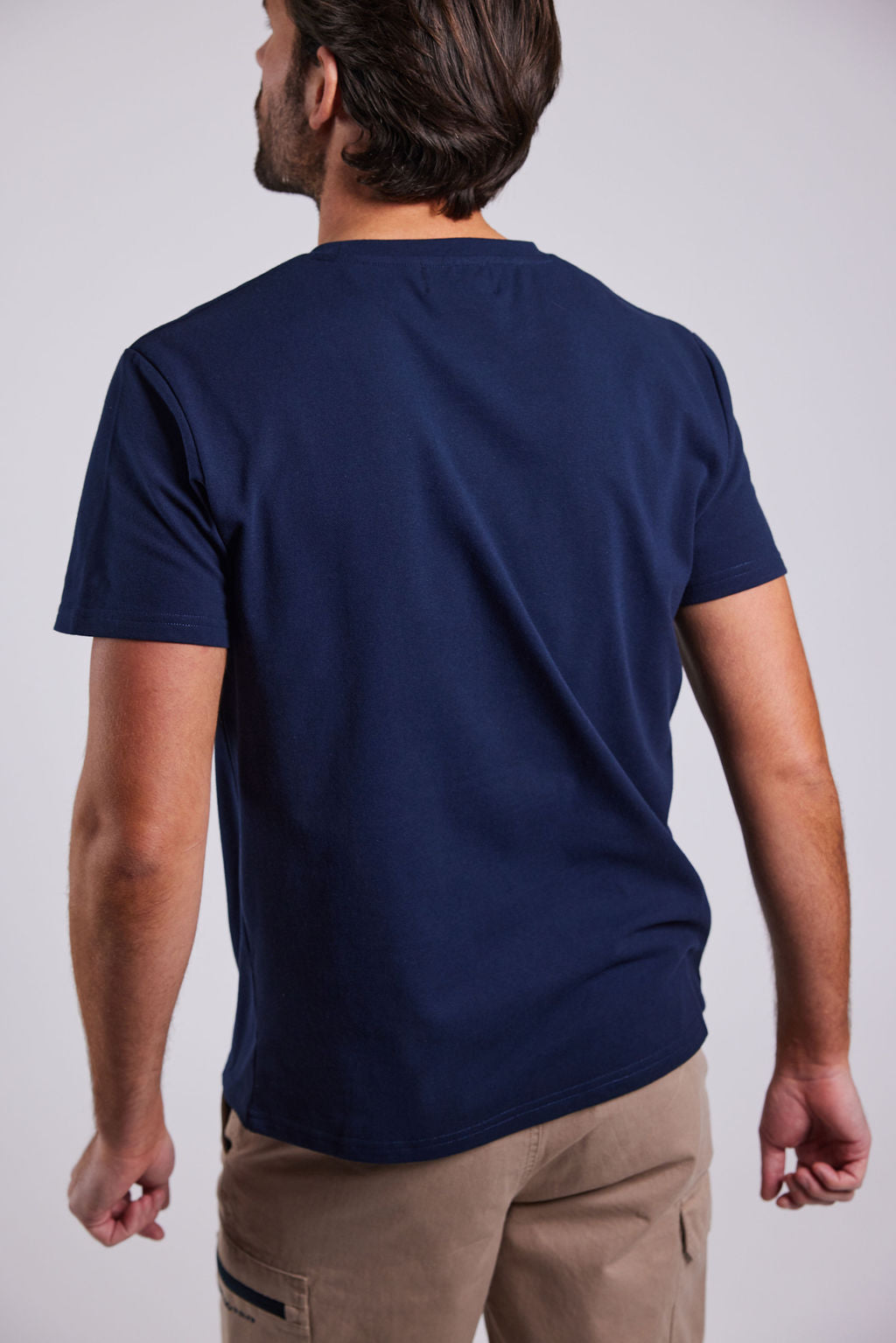 Sebago Performance Tee T-shirt Herre - Navy -