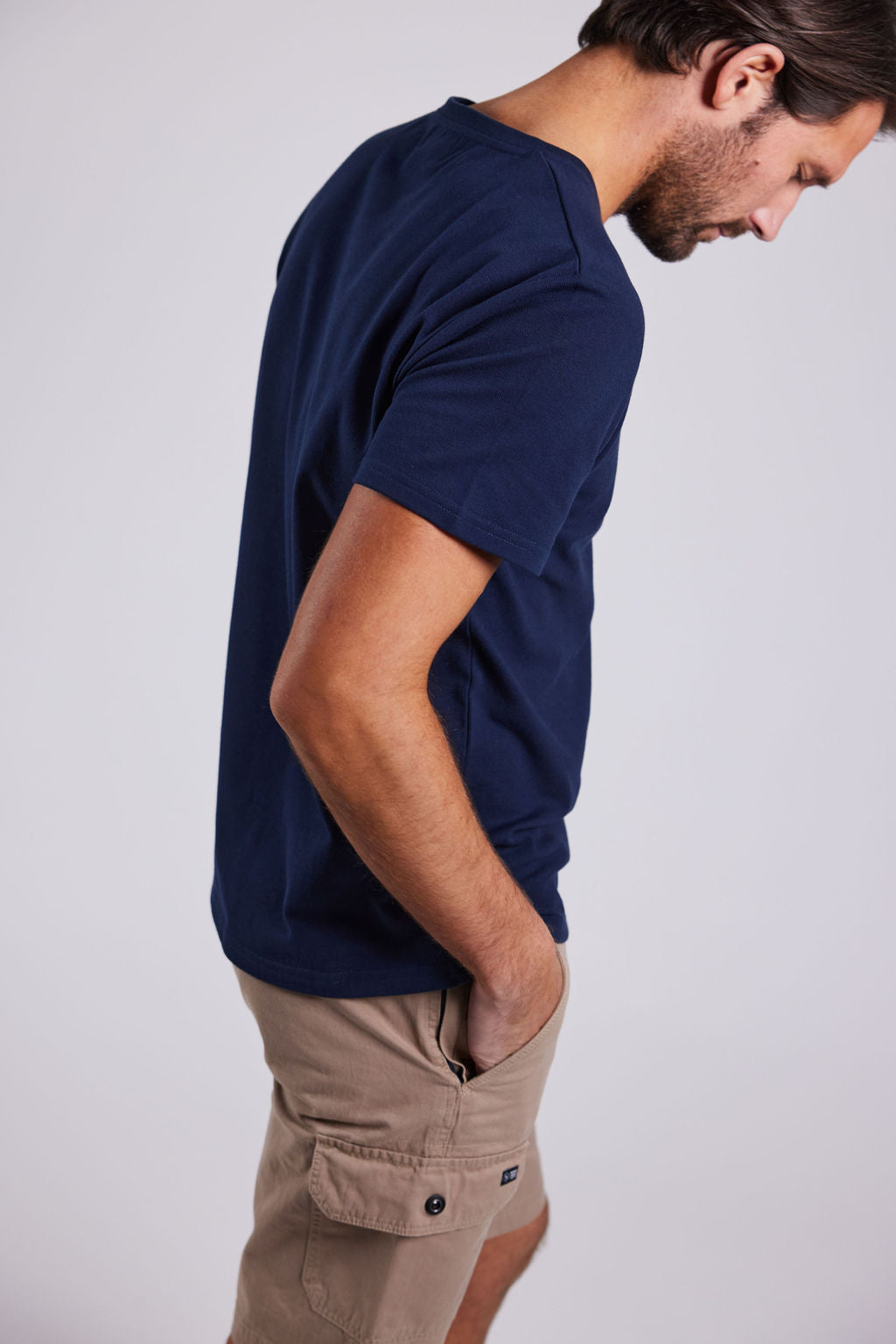 Sebago Performance Tee T-shirt Herre - Navy -