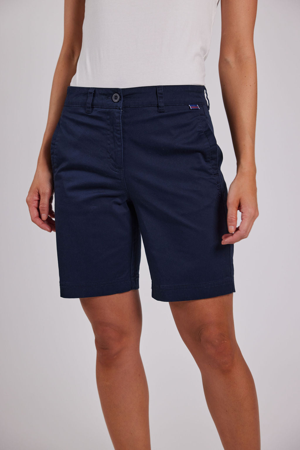 Sebago Chino Twill Shorts Dame - Navy