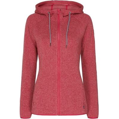 Sea Ranch Bea W Fleece F/Z - Rød -